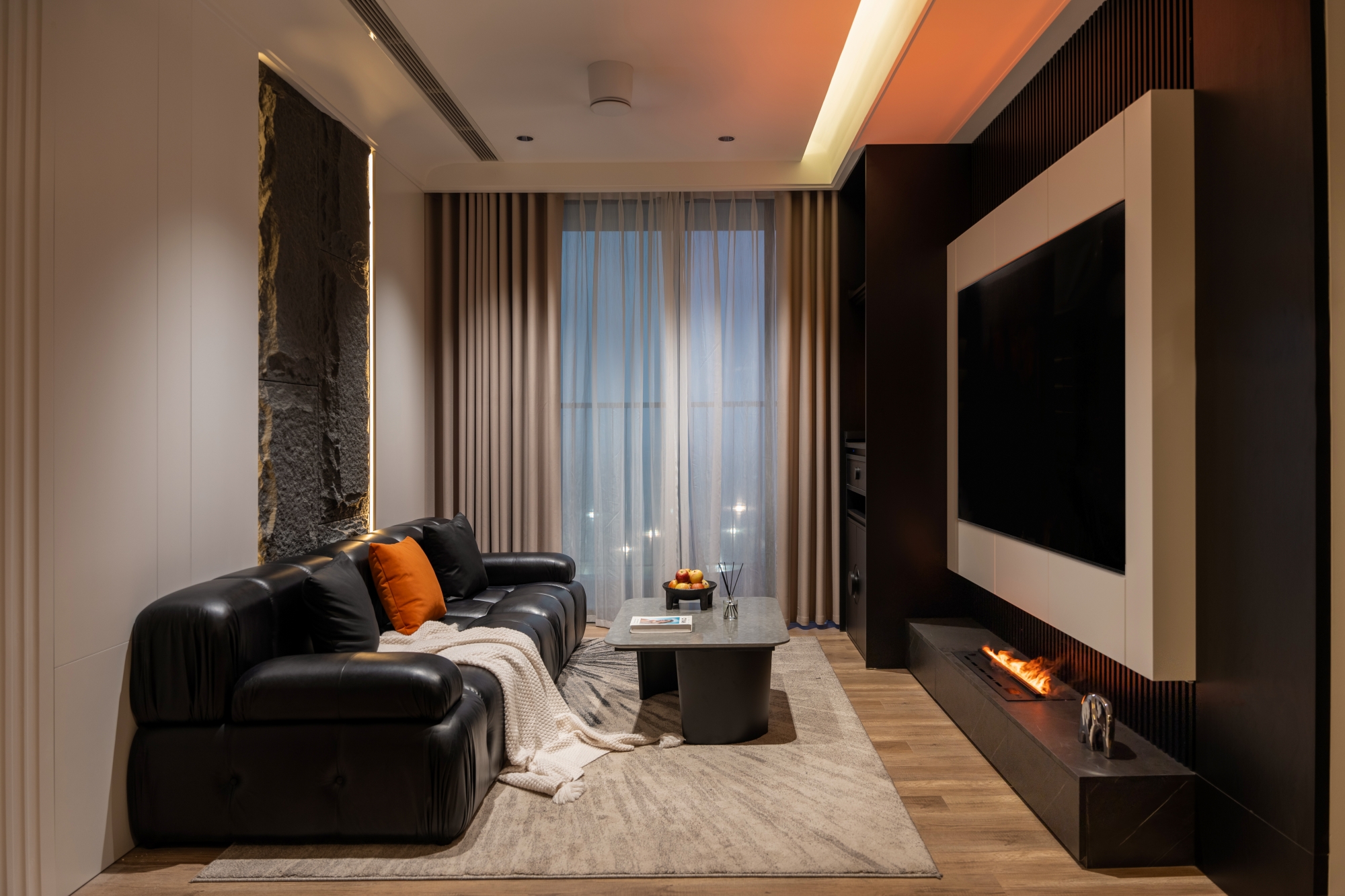 đèn spotlight phòng khách 8