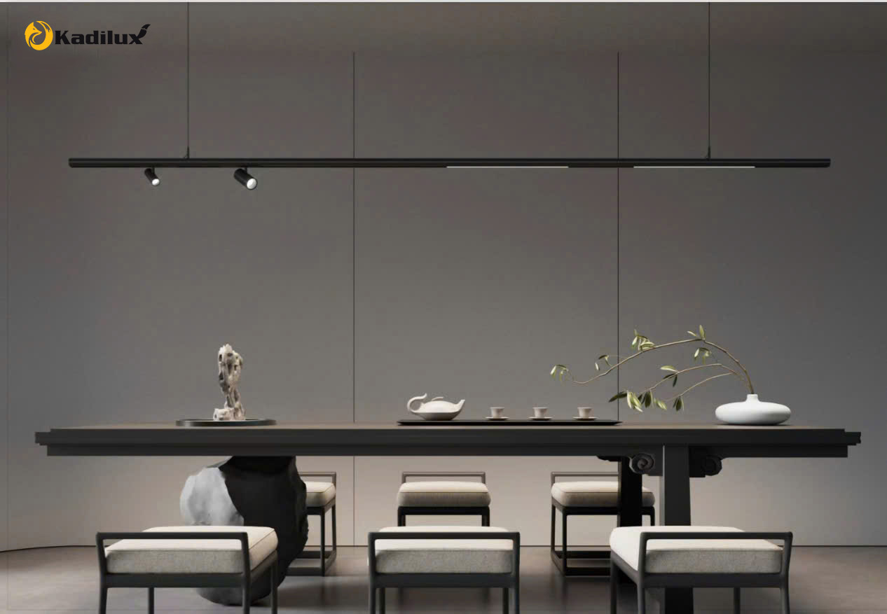 báo giá thi công đèn ray nam châm kadilux 5