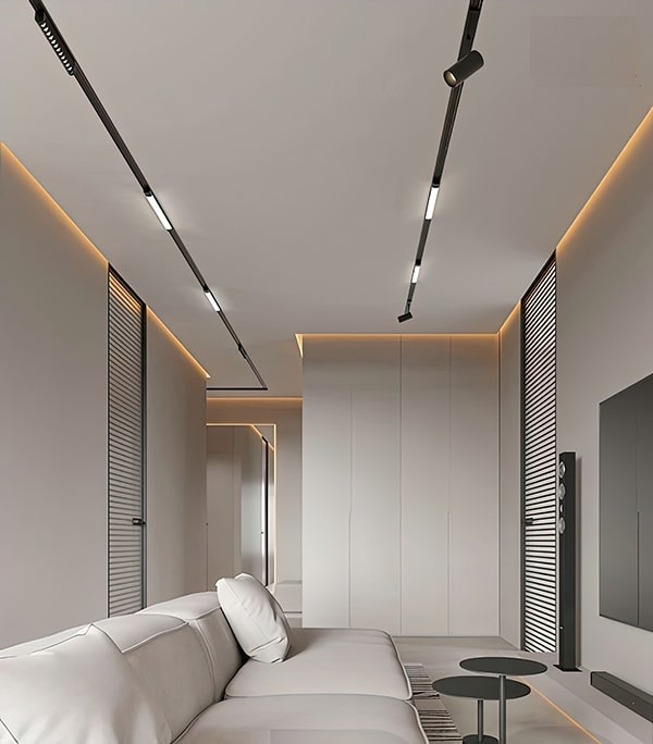 đèn ray nam châm âm trần