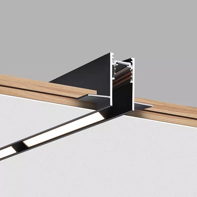 đèn ray nam châm âm trần 8