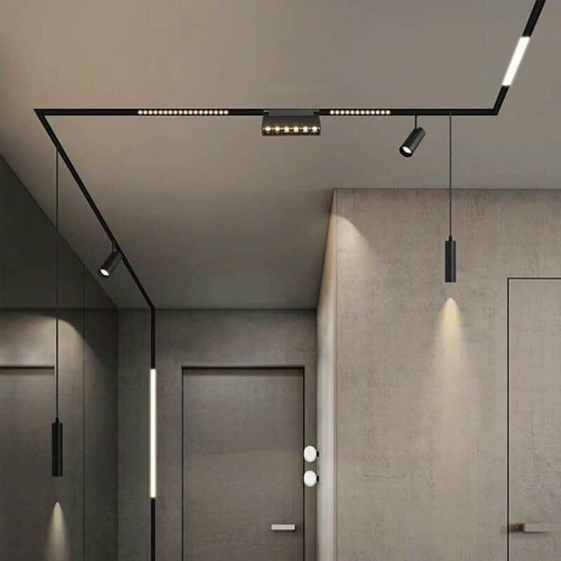 đèn ray nam châm âm tường