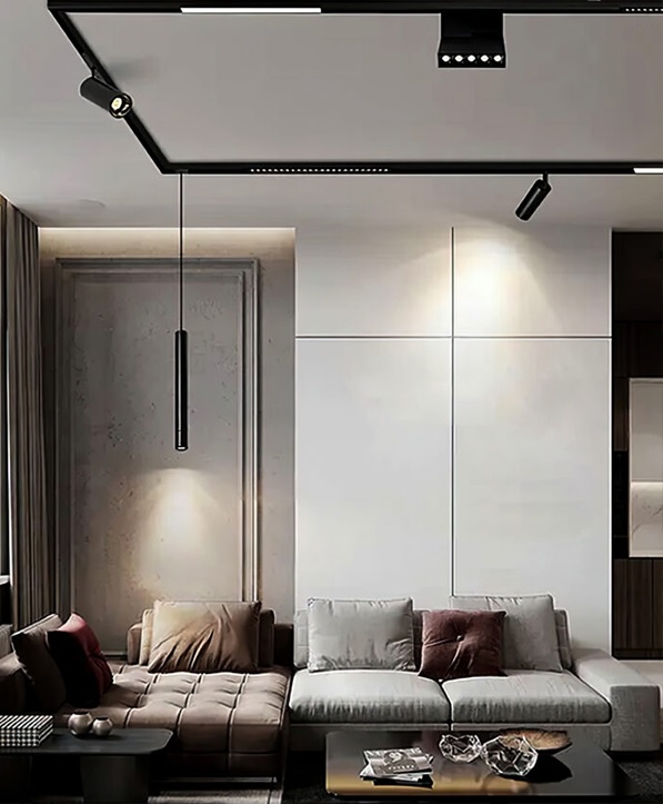 đèn ray nam châm chiếu điểm 4