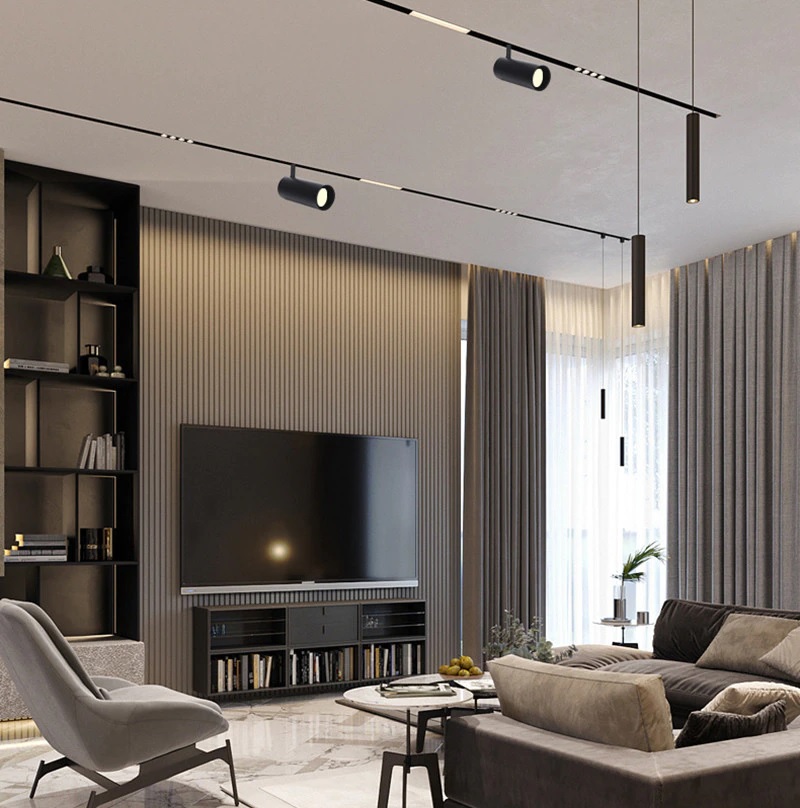 đèn ray nam châm chiếu điểm 9