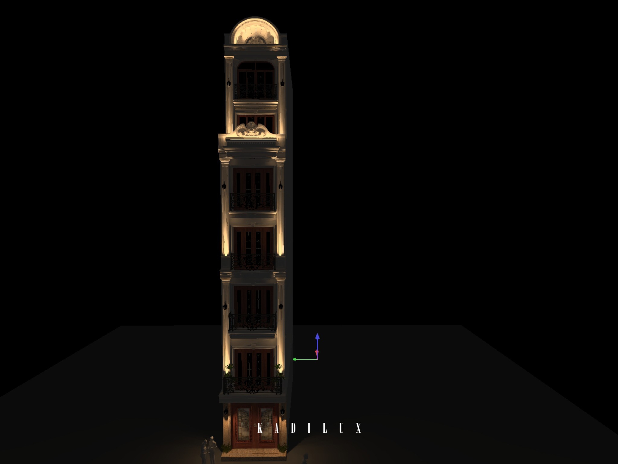 đèn spotlight ban công 4