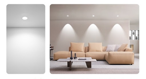 đèn spotlight phòng khách 6