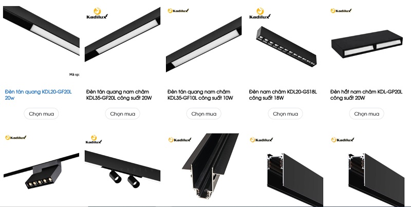 địa chỉ mua đèn ray nam châm tại hà nội uy tín 2