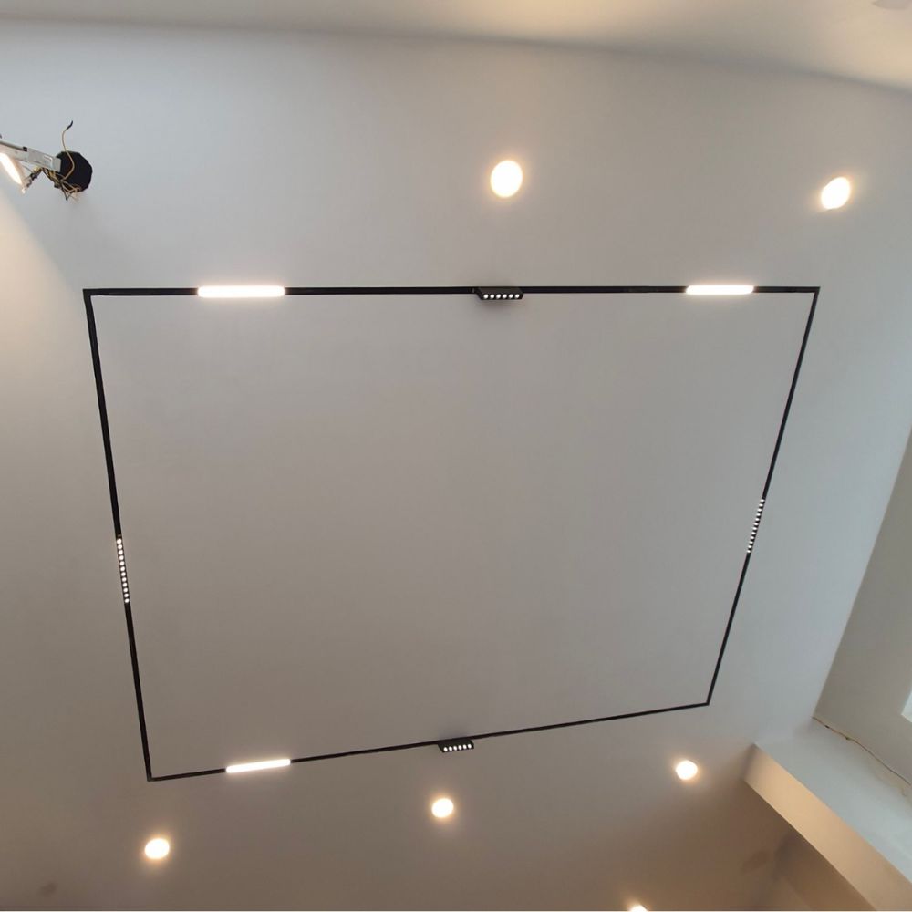 cách lắp đèn ray nam châm âm trần 3