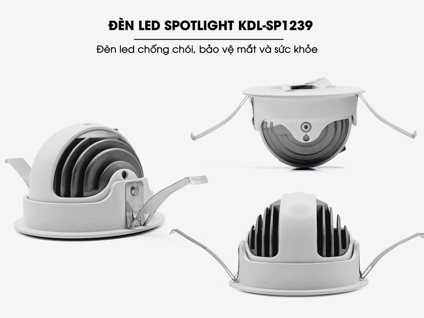 Đèn Spotlight 3 màu 3