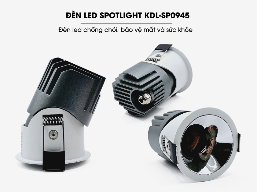 Đèn Spotlight 3 màu 5