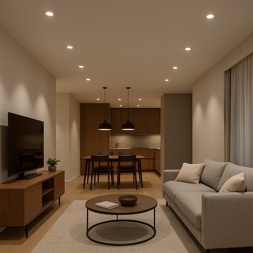 Đèn spotlight âm trần chống chói 9