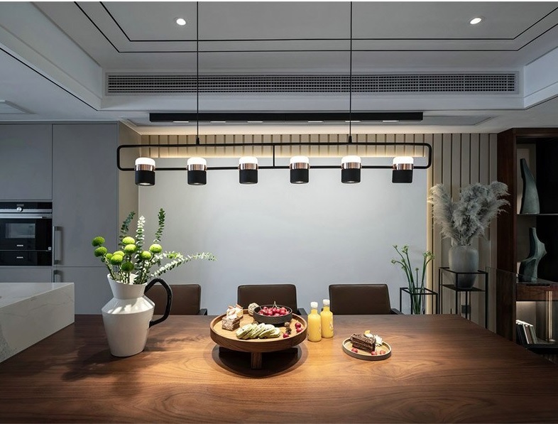 đèn spotlight chiếu bàn ăn 4