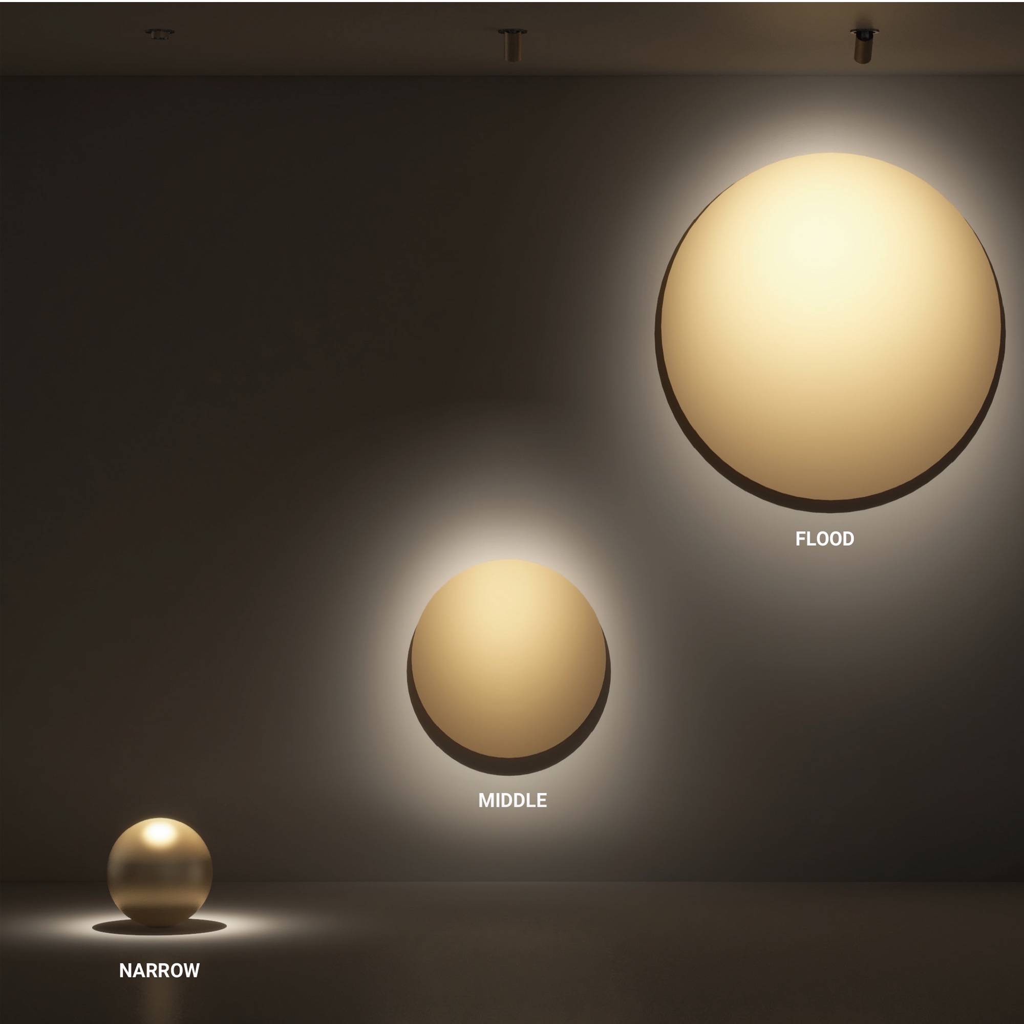 đèn spotlight chiếu tranh 2