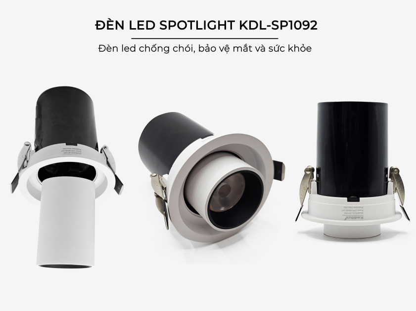 Đèn spotlight chỉnh góc 4