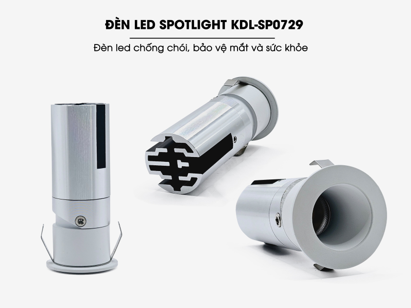 Đèn spotlight chỉnh góc 5