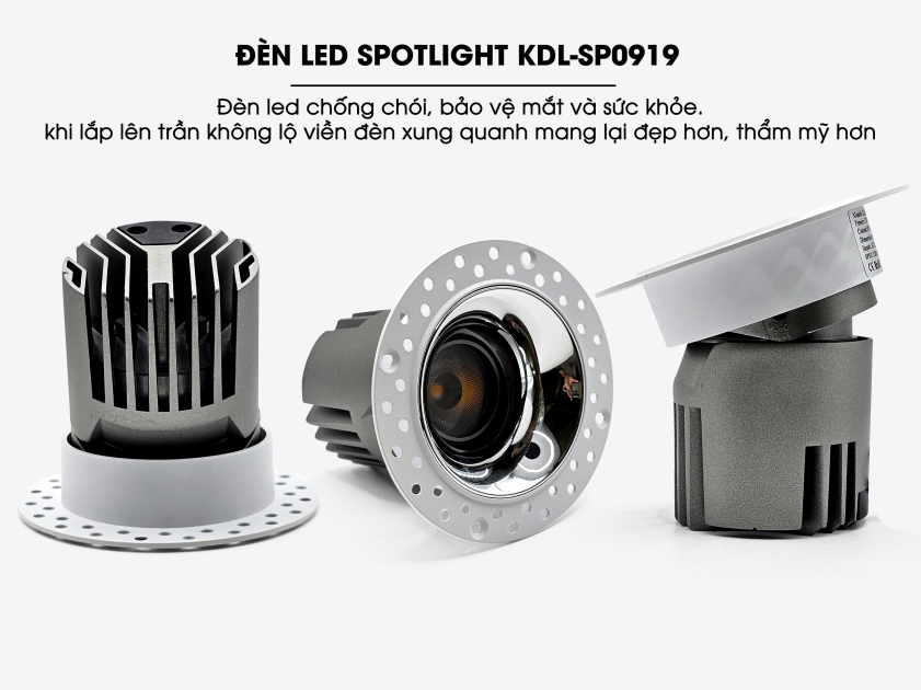 giá đèn spotlight 3