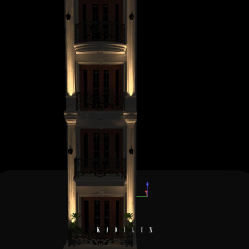 Đèn spotlight chiếu mặt tiền, chiếu tường – Giải pháp chiếu sáng kiến trúc hiện đại và hiệu quả