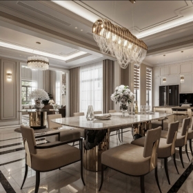 Đèn spotlight cho nhà phong cách tân cổ điển: Tinh tế, sang trọng và đầy điểm nhấn