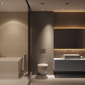 Đèn spotlight chống ẩm là gì? Giải pháp chiếu sáng bền bỉ trong môi trường ẩm ướt