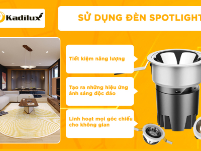 Lợi Ích Của Việc Sử Dụng Đèn Spotlight Trong Không Gian Sống