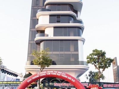 Kadilux hoàn thiện đèn led nội thất  cho TRUNG TÂM VÀNG BẠC ĐÁ QUÝ HJL HẢI DƯƠNG