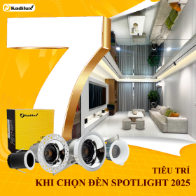 7 Tiêu Chí Quan Trọng Khi Chọn Đèn Spotlight Cao Cấp - Hướng Dẫn Chi Tiết Về CRI Và Dimming